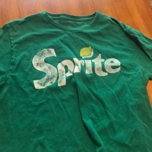 Green sprite crop top